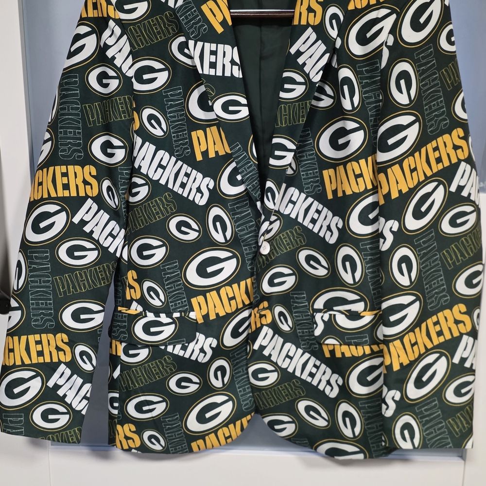 NFL Team Apparel Dark Green Lined Jacket